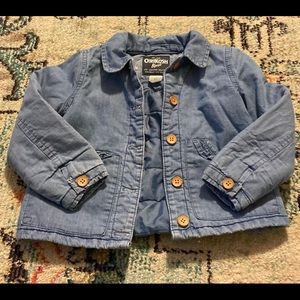 3T OshKosh B'gosh jean quilted jacket